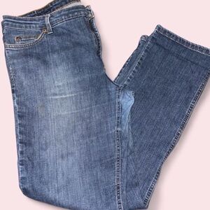 Dickies Women's Medium Blue Straight-Leg Jeans